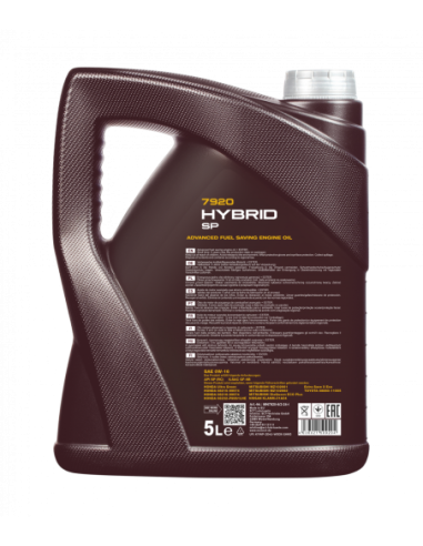 MANNOL HYBRID SP 0W-16