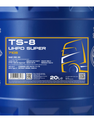 MANNOL TS-8 UHPD 5W-30 SUPER