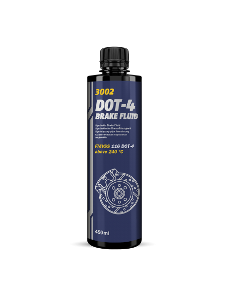 MANNOL LÍQUIDO DE FRENOS DOT-4