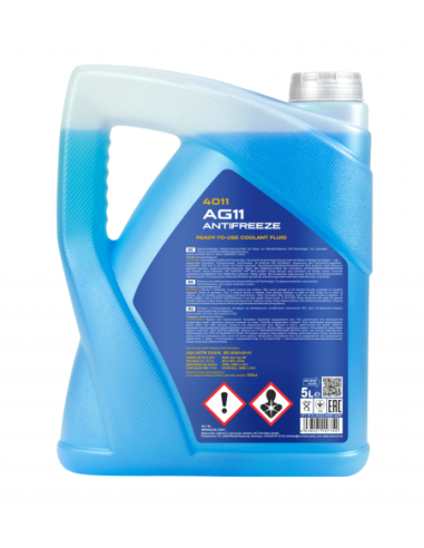MANNOL ANTICONGELANTE G11 -40 Grados LL AZUL