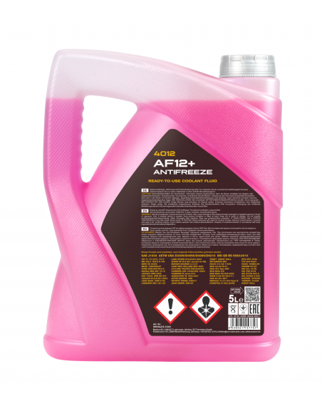 MANNOL ANTICONGELANTE AF12+ -40 Grados LL ROSA