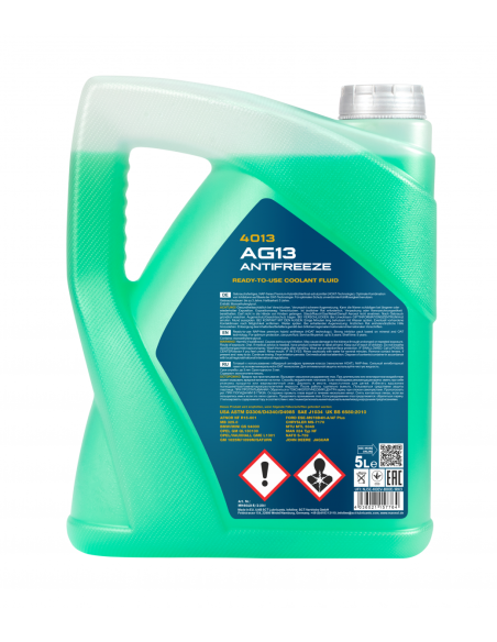 MANNOL ANTICONGELANTE AG13 -40 Grados VERDE
