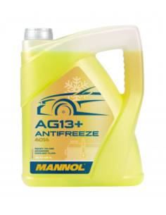 MANNOL ANTICONGELANTE AG13+ -40 Grados AMARILLO
