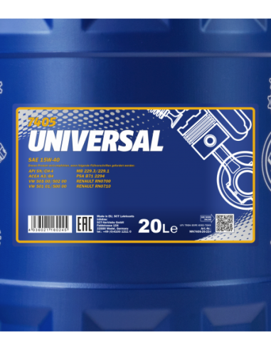 MANNOL UNIVERSAL 15W-40