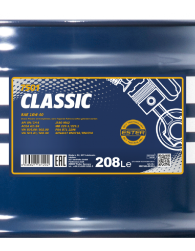 MANNOL CLASSIC 10W-40
