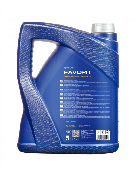 MANNOL FAVORIT 15W-50