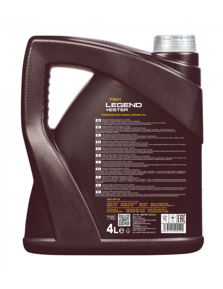 MANNOL LEGEND+ESTER 0W-40
