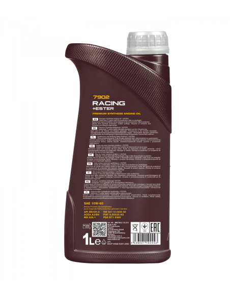MANNOL RACING+ESTER 10W-60