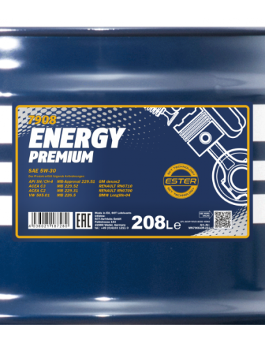 MANNOL ENERGY PREMIUM 5W-30