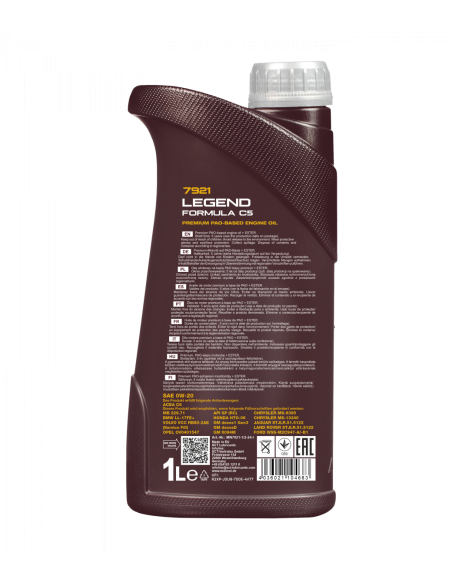 MANNOL LEGEND FORMULA C5 0W-20