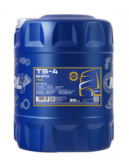MANNOL TS-4 SHPD 15W-40 EXTRA