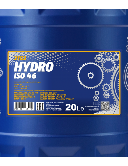MANNOL HYDRO ISO 46