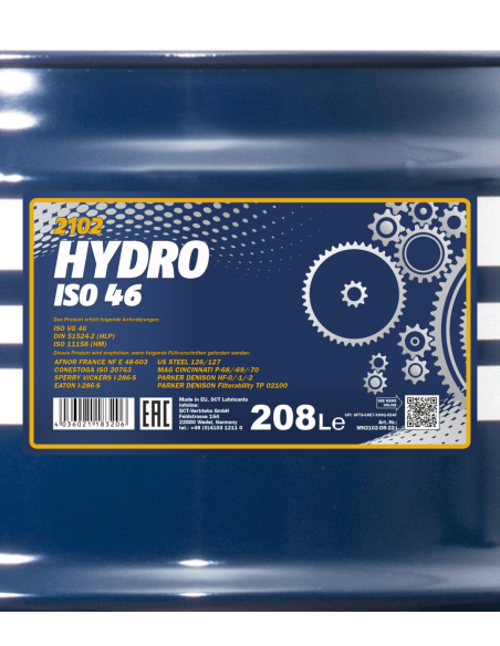 MANNOL HYDRO ISO 46
