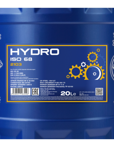 MANNOL HYDRO ISO 68