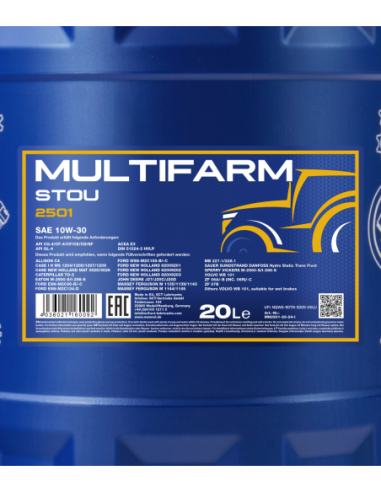 MANNOL MULTIFARM STOU 10W-30