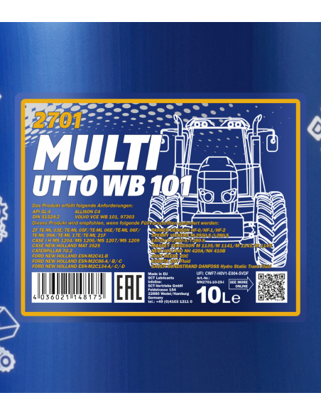 MANNOL UTTO WB 101