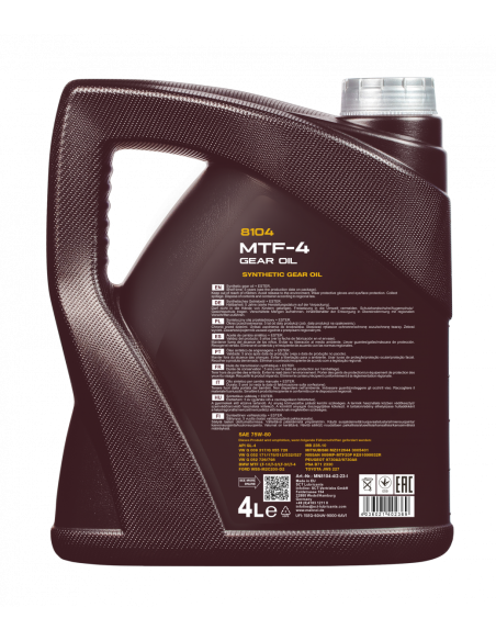 MANNOL MTF-4 75W-80 GL-4