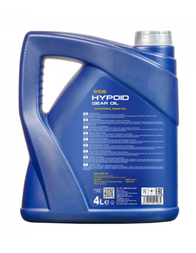 MANNOL HYPOID 80W-90 GL-5 LS