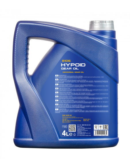 MANNOL HYPOID 80W-90 GL-5 LS