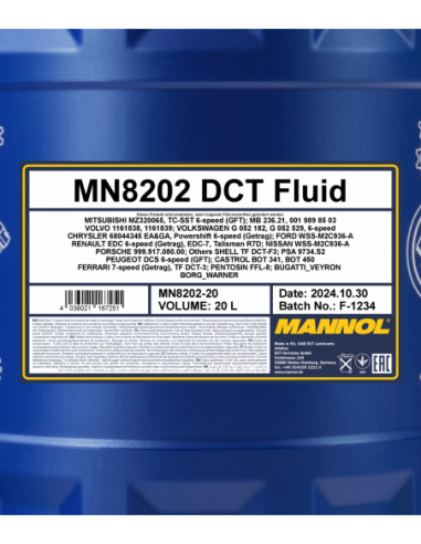 MANNOL ATF DCT FLUID