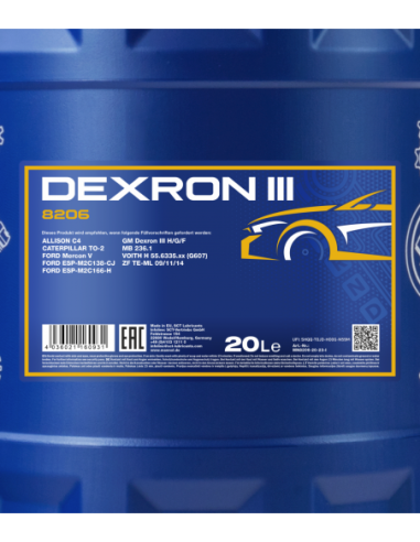 MANNOL ATF DEXRON III