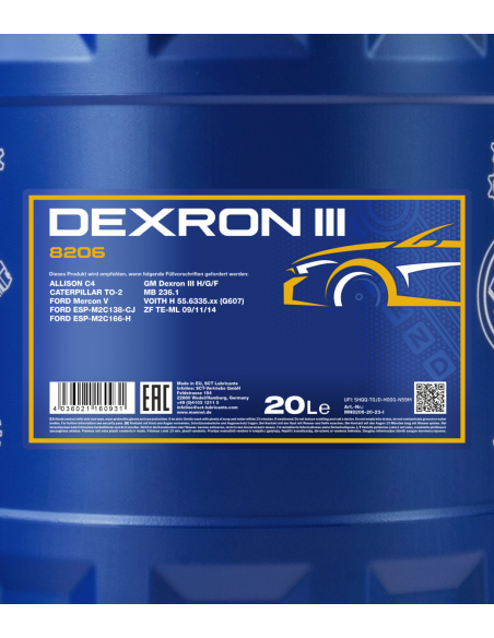 MANNOL ATF DEXRON III