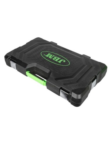 MALETÍN DE HERRAMIENTAS 21 PIEZAS VASOS HEXAGONALES 3/4" CINCADO