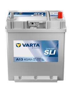 BATERÍA VARTA A13 DYNAMIC SLI 40 Ah  330  ARRANQUE + DERECHA