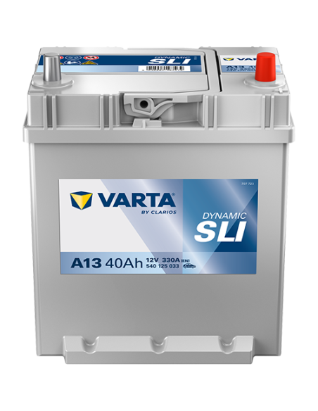 BATERÍA VARTA A13 DYNAMIC SLI 40 Ah  330  ARRANQUE + DERECHA