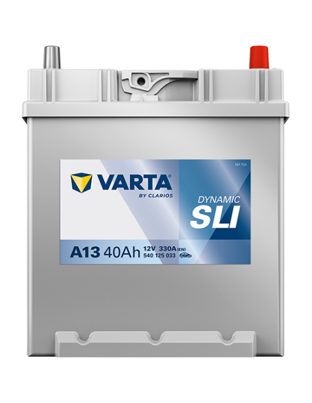 BATERÍA VARTA A13 DYNAMIC SLI 40 Ah  330  ARRANQUE + DERECHA