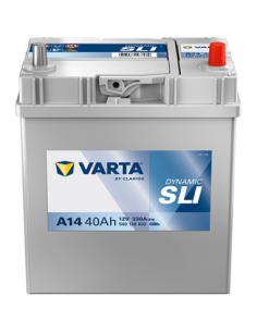 BATERÍA VARTA A14 DYNAMIC SLI 40 Ah  330  ARRANQUE + DERECHA