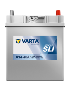BATERÍA VARTA A14 DYNAMIC SLI 40 Ah  330  ARRANQUE + DERECHA 2
