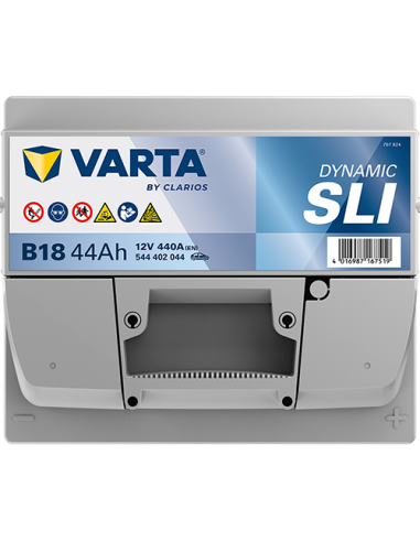BATERÍA VARTA B18 DYNAMIC SLI 44 Ah  440  ARRANQUE + DERECHA