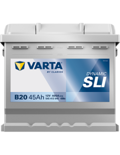 BATERÍA VARTA B20 DYNAMIC SLI 45 Ah  400  ARRANQUE + IZQUIERDA 2