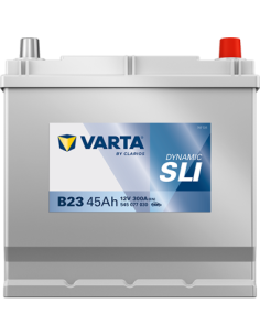 BATERÍA VARTA B23 DYNAMIC SLI 45 Ah  300  ARRANQUE + DERECHA 2