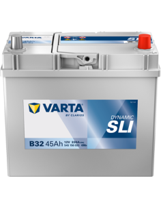 BATERÍA VARTA B32 DYNAMIC SLI 45 Ah  330  ARRANQUE + DERECHA