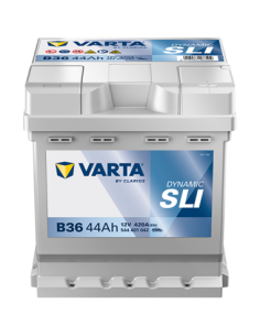 BATERÍA VARTA B36 DYNAMIC SLI 44 Ah  420  ARRANQUE + DERECHA