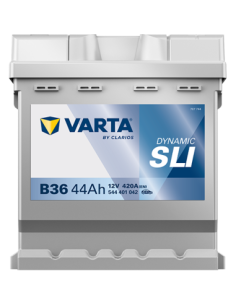 BATERÍA VARTA B36 DYNAMIC SLI 44 Ah  420  ARRANQUE + DERECHA 2