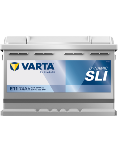 BATERÍA VARTA E11 DYNAMIC SLI 74 Ah  680  ARRANQUE + DERECHA 2