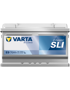 BATERÍA VARTA E9 DYNAMIC SLI 70 Ah ARRANQUE 640 + DERECHA 2