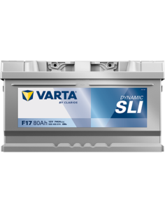 BATERÍA VARTA F17 DYNAMIC SLI 80 Ah ARRANQUE 740 + DERECHA 2