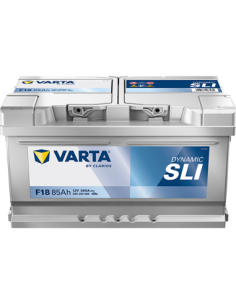 BATERÍA VARTA F18 DYNAMIC SLI 85 Ah ARRANQUE 800 + DERECHA