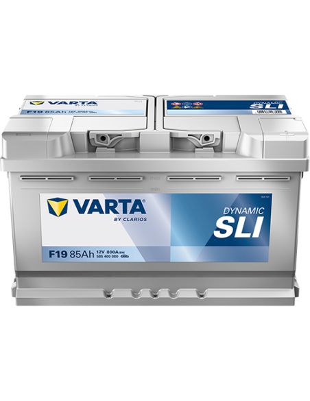 BATERÍA VARTA F19 DYNAMIC SLI 85 Ah ARRANQUE 800 + DERECHA