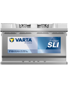 BATERÍA VARTA F19 DYNAMIC SLI 85 Ah ARRANQUE 800 + DERECHA 2