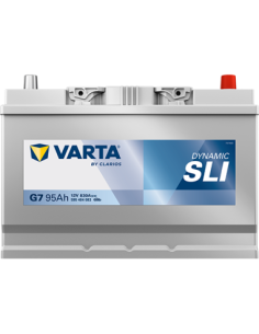 BATERÍA VARTA G7 DYNAMIC SLI 95 Ah ARRANQUE 830 + DERECHA 2