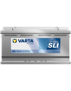 BATERÍA BARTA H3 DYNAMIC SLI 100 Ah ARRANQUE 830 + DERECHA 2