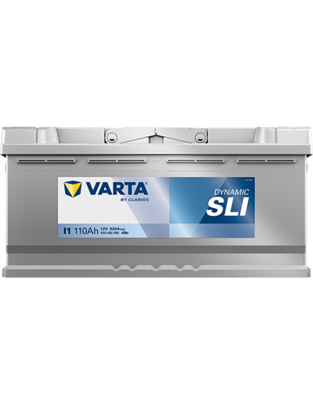 BATERÍA BARTA I1 DYNAMIC SLI 110 Ah ARRANQUE 920 + DERECHA
