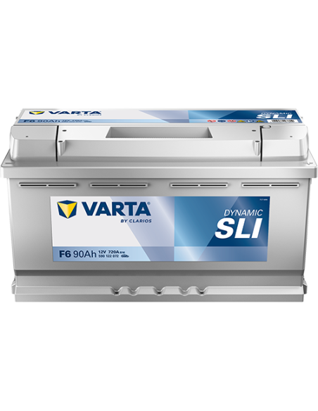 BATERÍA VARTA F6 DYNAMIC SLI 90 Ah ARRANQUE 720 + DERECHA