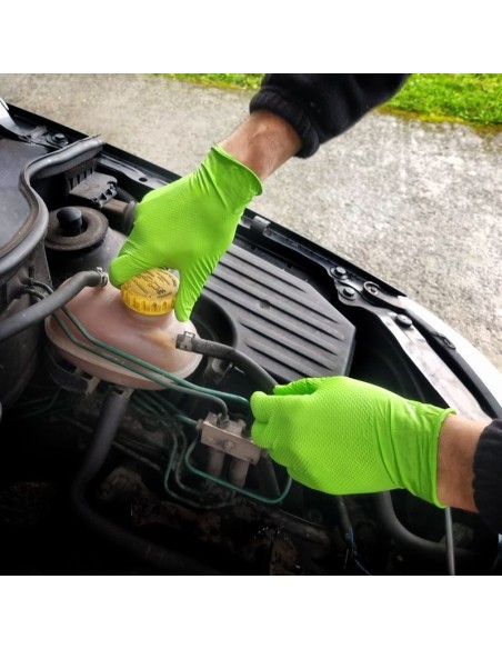 GUANTE NITRILO DIAMANTADO PREMIUM 50ud.