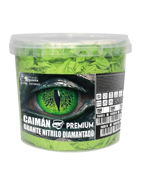 GUANTE NITRILO DIAMANTADO PREMIUM 200ud.